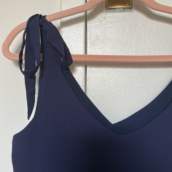 NWOT Beautiful Purple Tie Strap Tank - Picture 2 of 3